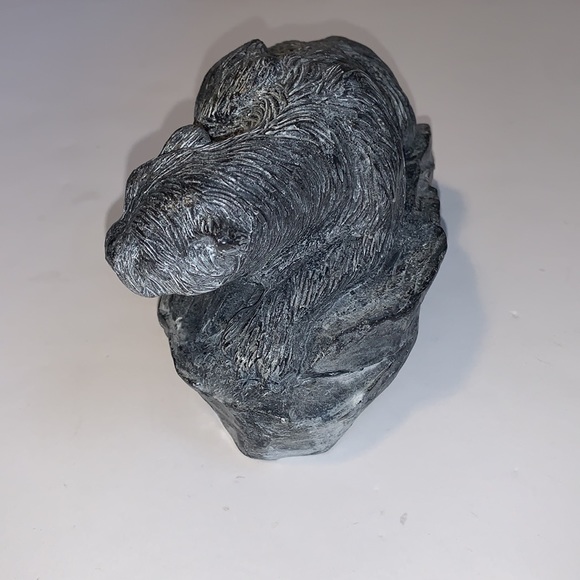 Pearlite Stonecraft Molded Grey Cougar Knick Knack Figurine - Picture 4 of 11